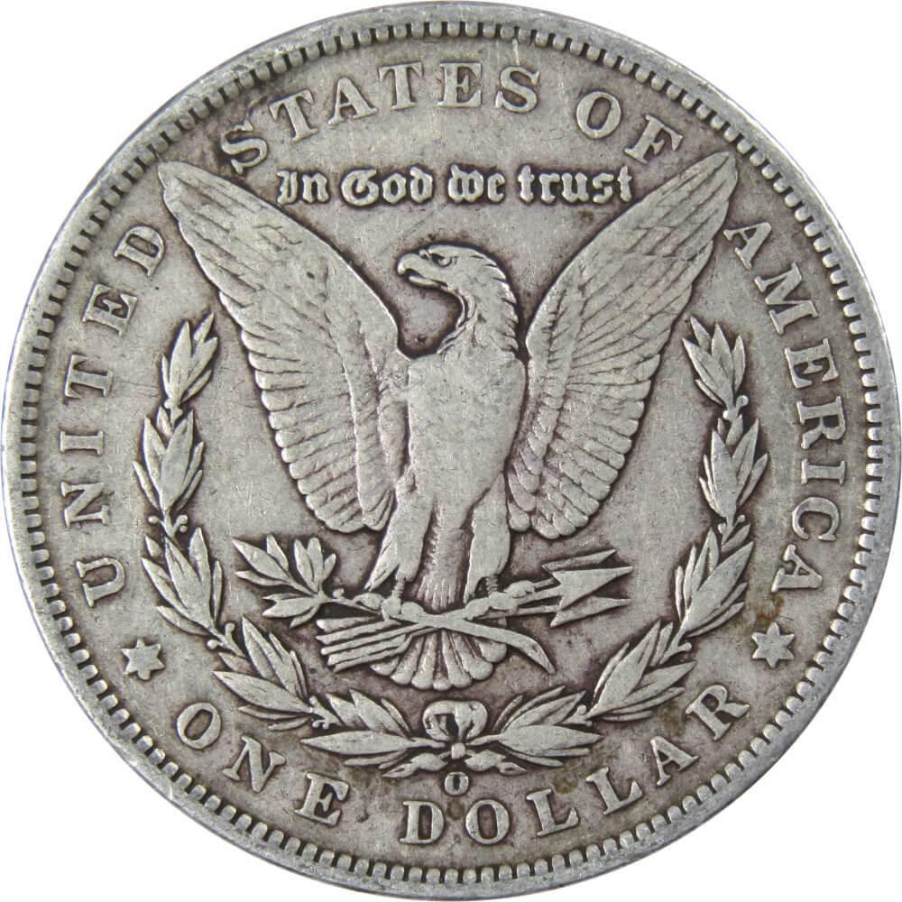 1890 O Morgan Dollar VF Very Fine 90% Silver $1 US Coin Collectible - Morgan coin - Morgan silver dollar - Morgan silver dollar for sale - Profile Coins &amp; Collectibles