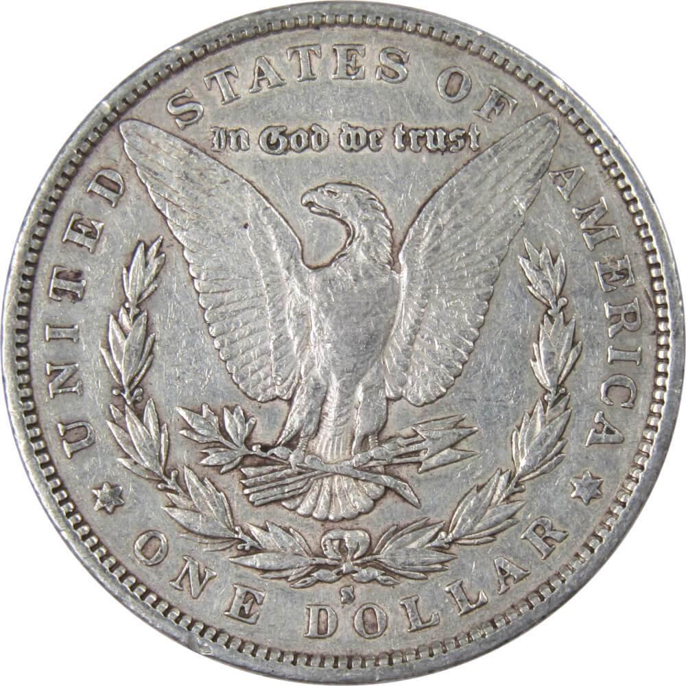 1890 S Morgan Dollar VF Very Fine 90% Silver $1 US Coin Collectible - Morgan coin - Morgan silver dollar - Morgan silver dollar for sale - Profile Coins &amp; Collectibles