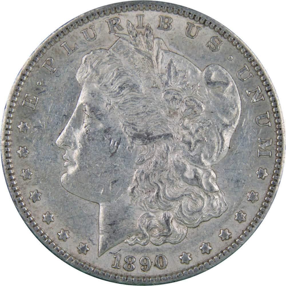 1890 S Morgan Dollar XF EF Extremely Fine 90% Silver $1 US Coin Collectible - Morgan coin - Morgan silver dollar - Morgan silver dollar for sale - Profile Coins &amp; Collectibles
