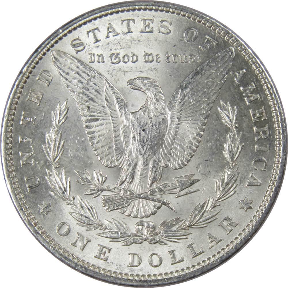 1896 Morgan Dollar AU About Uncirculated 90% Silver $1 US Coin Collectible - Morgan coin - Morgan silver dollar - Morgan silver dollar for sale - Profile Coins &amp; Collectibles