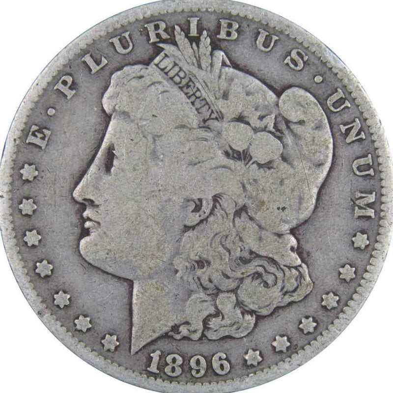 1896 O Morgan Dollar VG Very Good 90% Silver $1 US Coin Collectible - Morgan coin - Morgan silver dollar - Morgan silver dollar for sale - Profile Coins &amp; Collectibles
