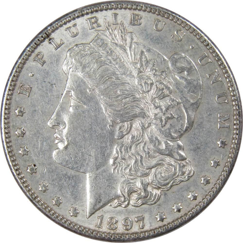 1897 Morgan Dollar XF EF Extremely Fine 90% Silver $1 US Coin Collectible - Morgan coin - Morgan silver dollar - Morgan silver dollar for sale - Profile Coins &amp; Collectibles