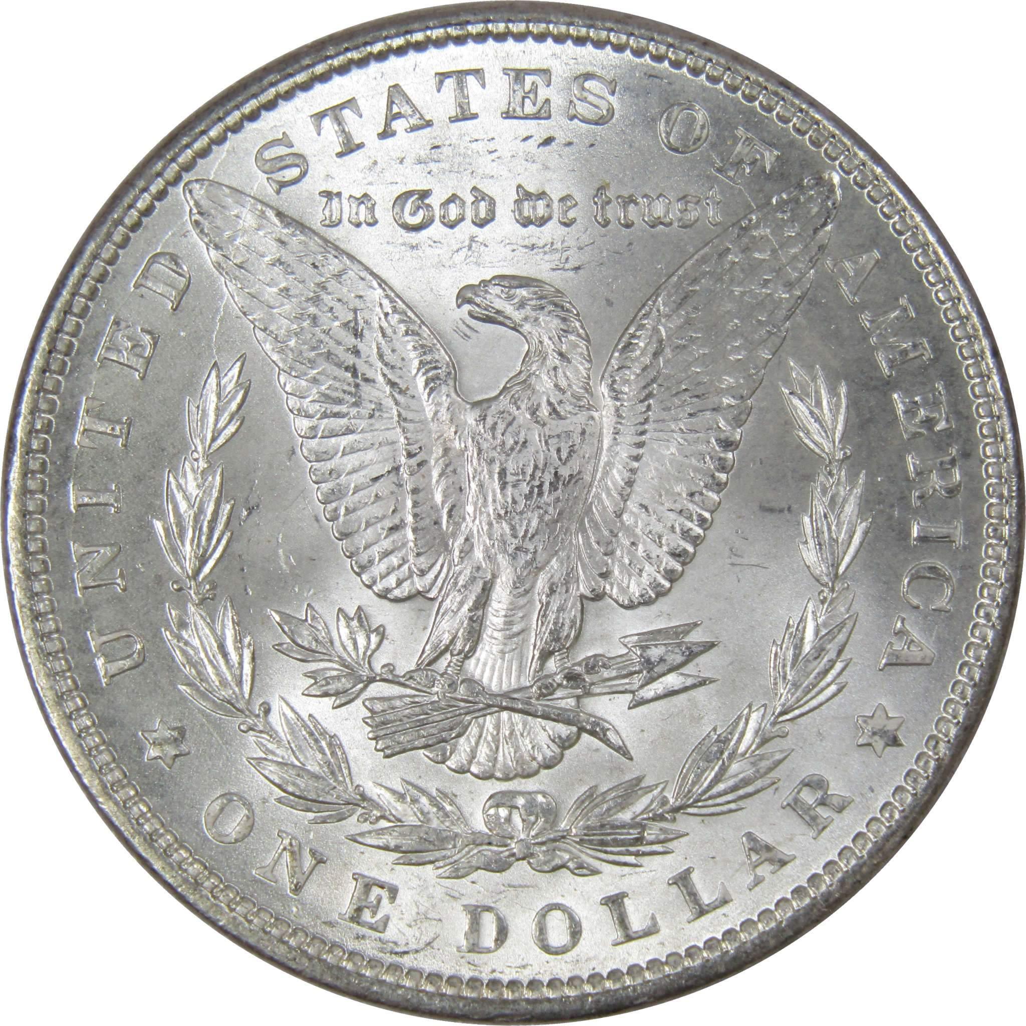 1897 Morgan Dollar BU Uncirculated Mint State 90% Silver $1 US Coin Collectible - Morgan coin - Morgan silver dollar - Morgan silver dollar for sale - Profile Coins &amp; Collectibles