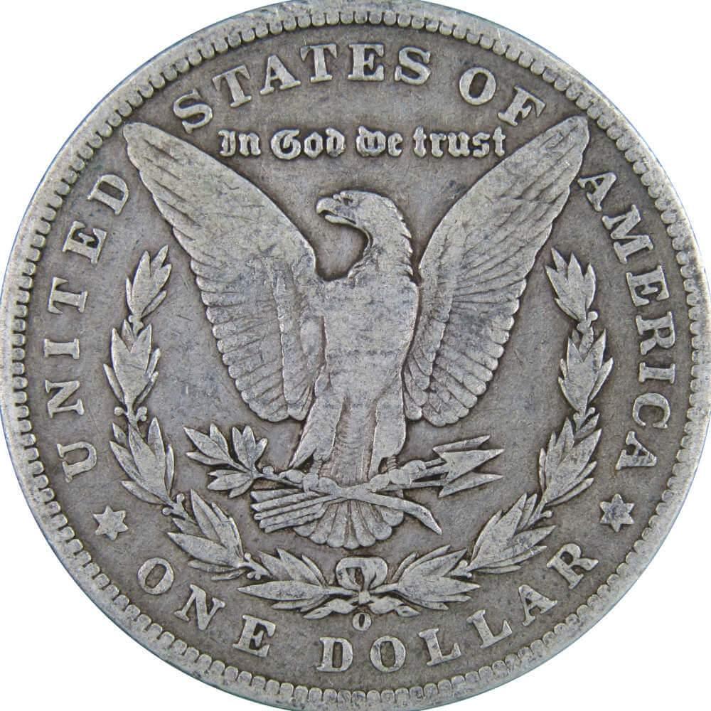 1897 O Morgan Dollar VG Very Good 90% Silver $1 US Coin Collectible - Morgan coin - Morgan silver dollar - Morgan silver dollar for sale - Profile Coins &amp; Collectibles