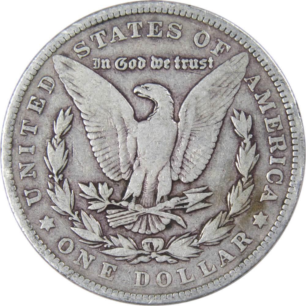 1902 Morgan Dollar VG Very Good 90% Silver $1 US Coin Collectible - Morgan coin - Morgan silver dollar - Morgan silver dollar for sale - Profile Coins &amp; Collectibles