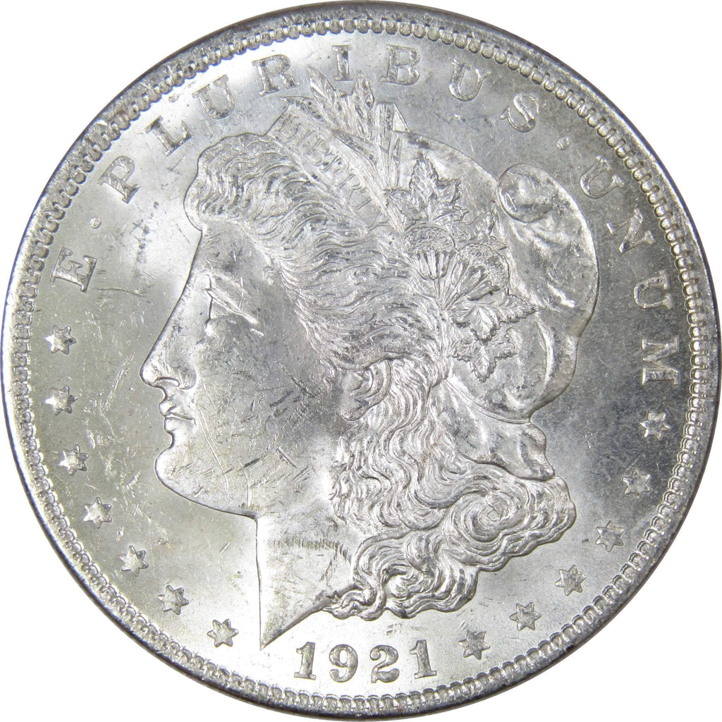 1921 Morgan Silver Dollar BU