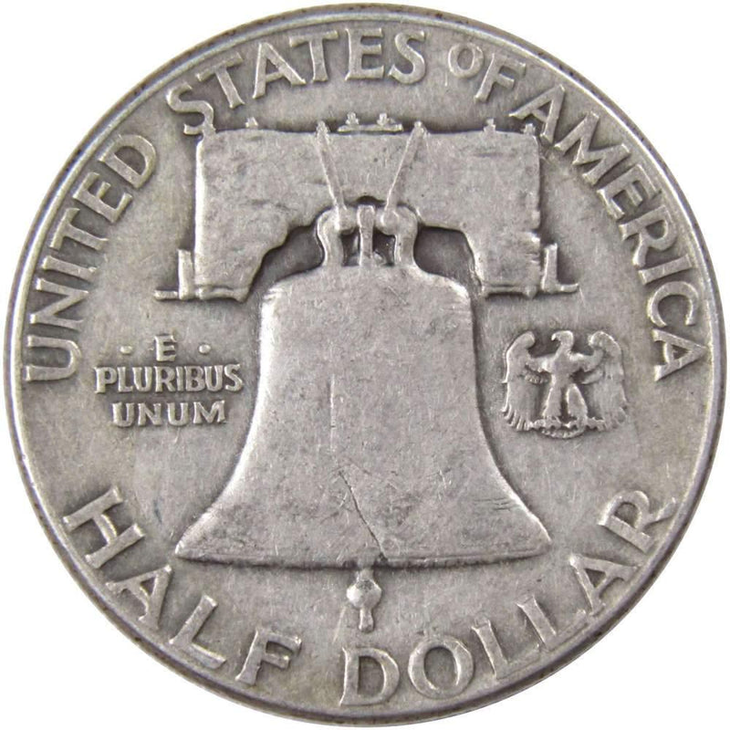 1951 Franklin Half Dollar VF Very Fine 90% Silver 50c US Coin Collectible - Franklin Half Dollar - Franklin half dollars - Franklin coins - Profile Coins &amp; Collectibles