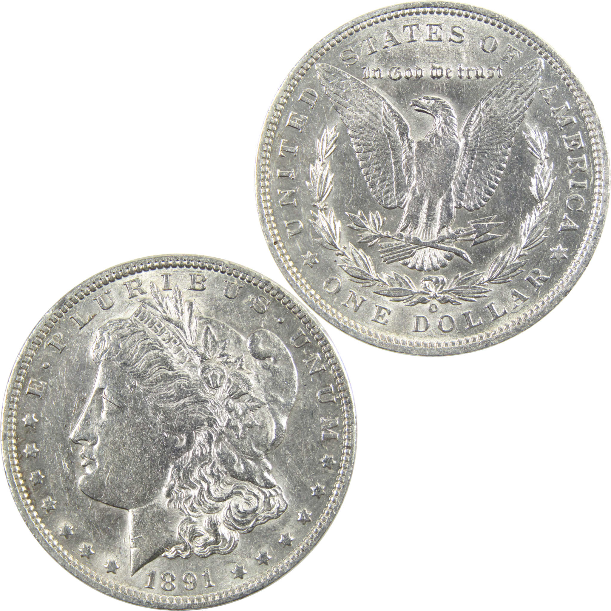 1891 O Morgan Dollar XF EF Extremely Fine 90% Silver $1 Coin SKU:I5907 - Morgan coin - Morgan silver dollar - Morgan silver dollar for sale - Profile Coins &amp; Collectibles
