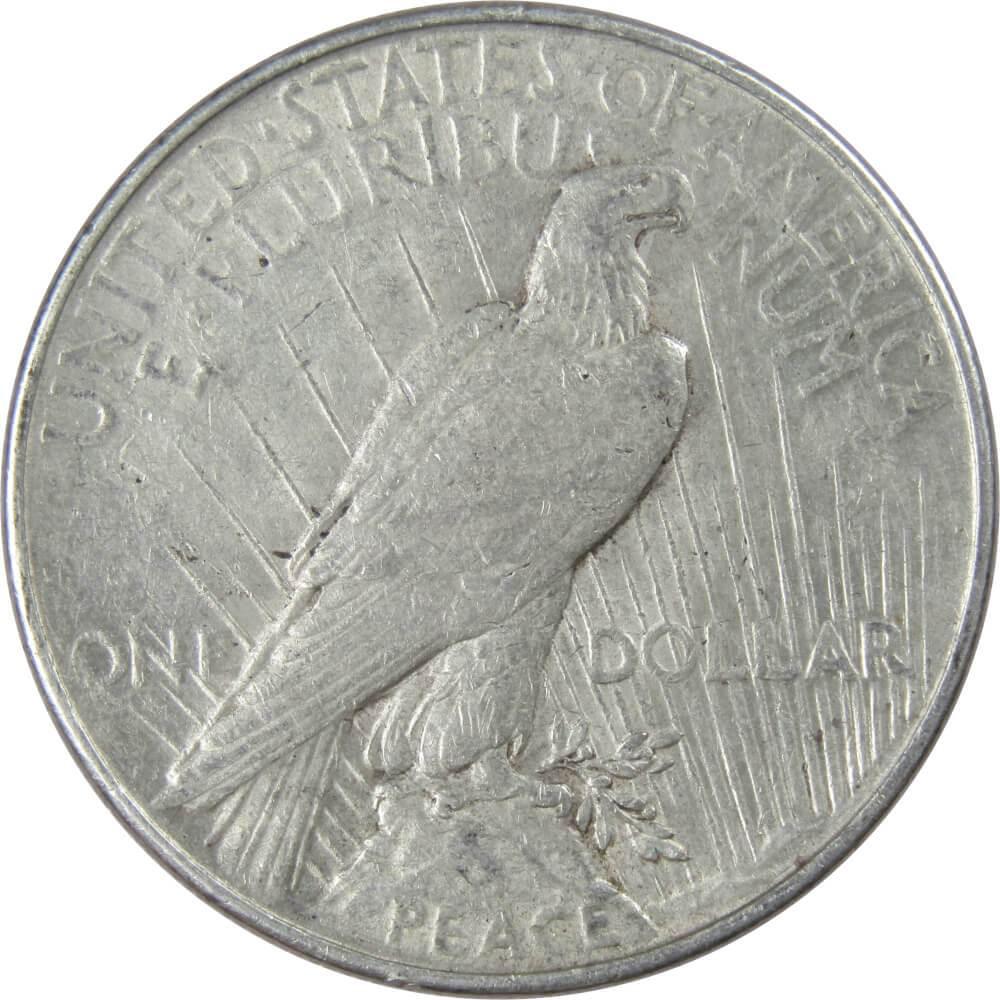 1922 Peace Dollar VF Very Fine 90% Silver $1 US Coin Collectible