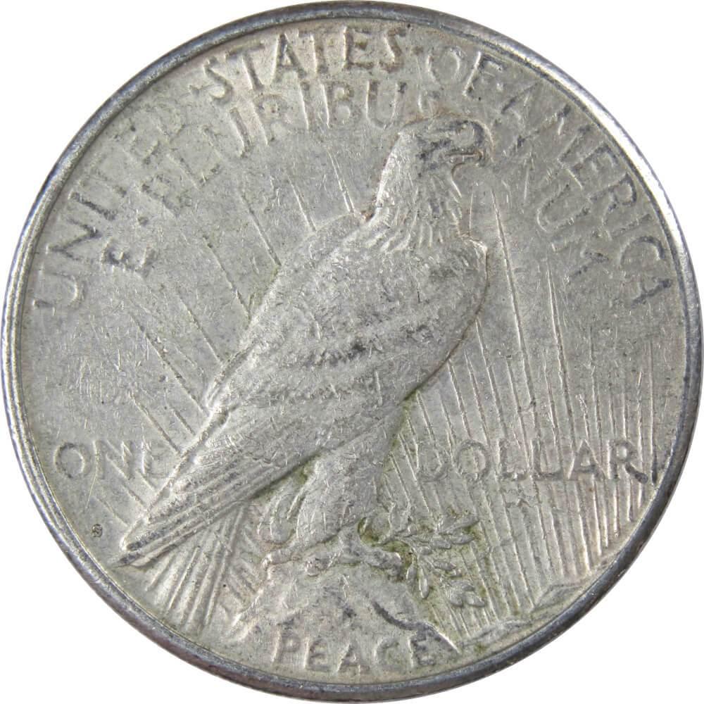 1923 S Peace Dollar VF Very Fine 90% Silver $1 US Coin Collectible
