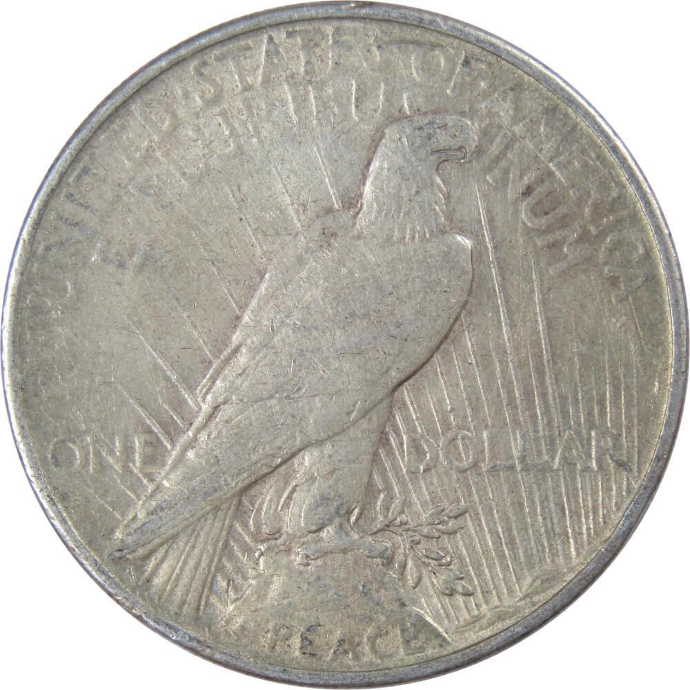 1925 Peace Dollar VF Very Fine 90% Silver $1 US Coin Collectible