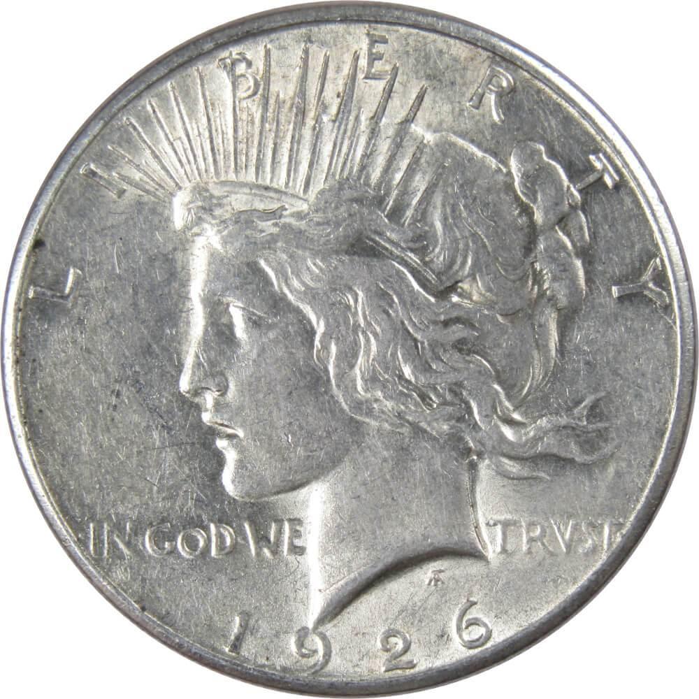 1926 S Peace Dollar XF EF Extremely Fine 90% Silver $1 US Coin Collectible