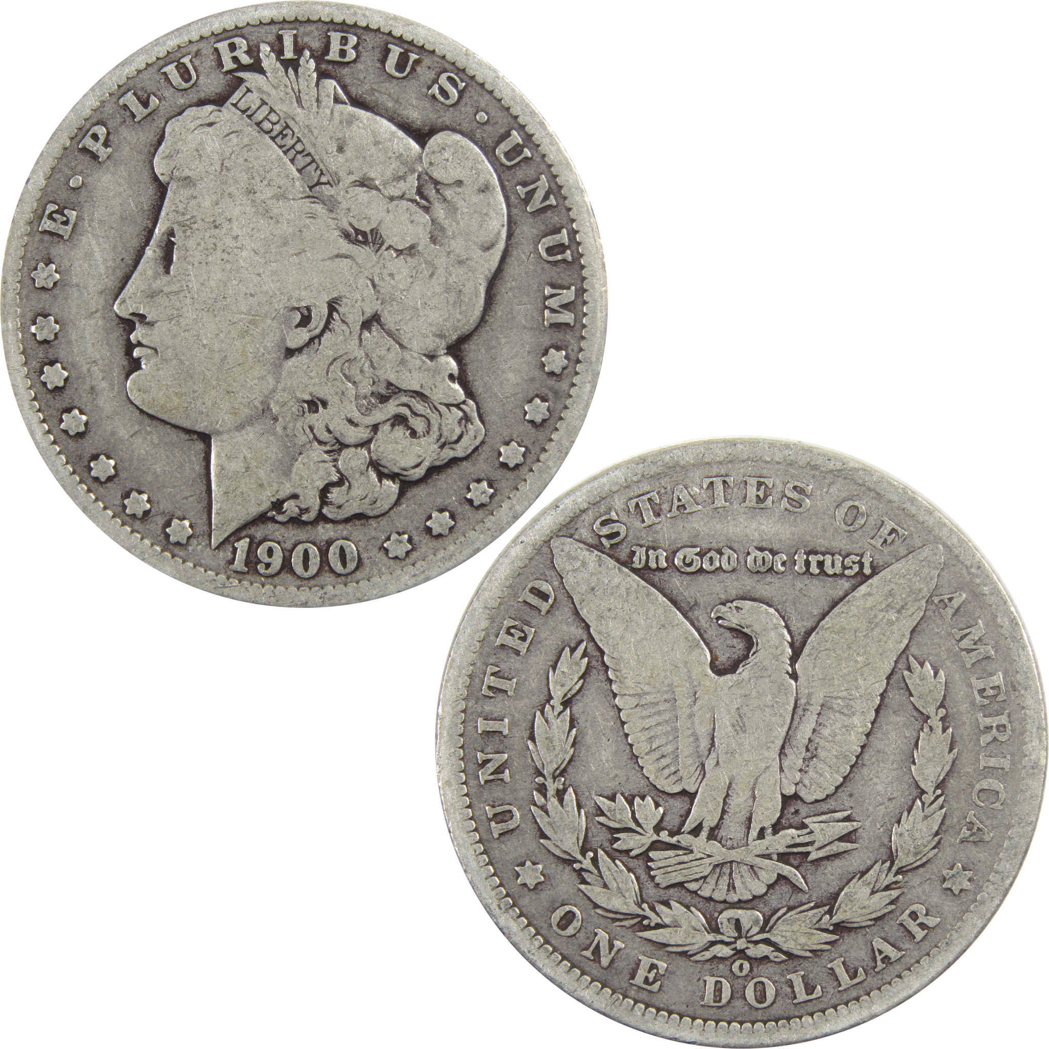 1900 O Morgan Dollar VG Very Good 90% Silver $1 Coin SKU:I5548 - Morgan coin - Morgan silver dollar - Morgan silver dollar for sale - Profile Coins &amp; Collectibles
