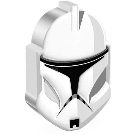 Star Wars Clone Trooper (Phase I) Silver Proof 2022 Niue COA SKU:OPC55