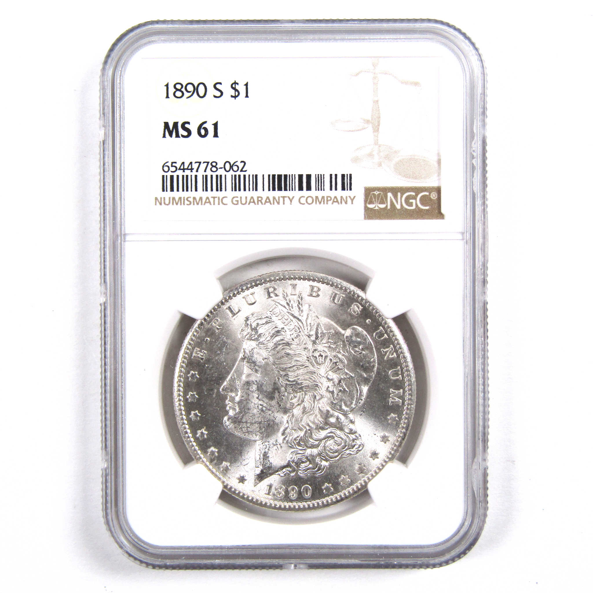 1890 S Morgan Dollar MS 61 NGC 90% Silver Uncirculated SKU:I3106 - Morgan coin - Morgan silver dollar - Morgan silver dollar for sale - Profile Coins &amp; Collectibles