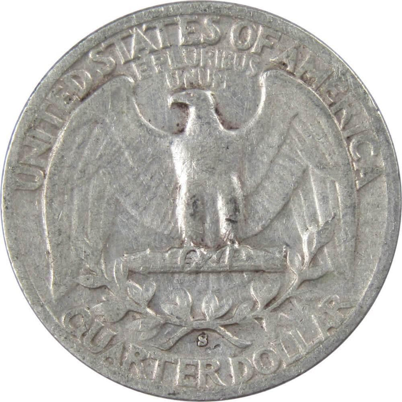 1942 S Washington Quarter AG About Good 90% Silver 25c US Coin Collectible - Washington Quarters for Sale - Profile Coins &amp; Collectibles