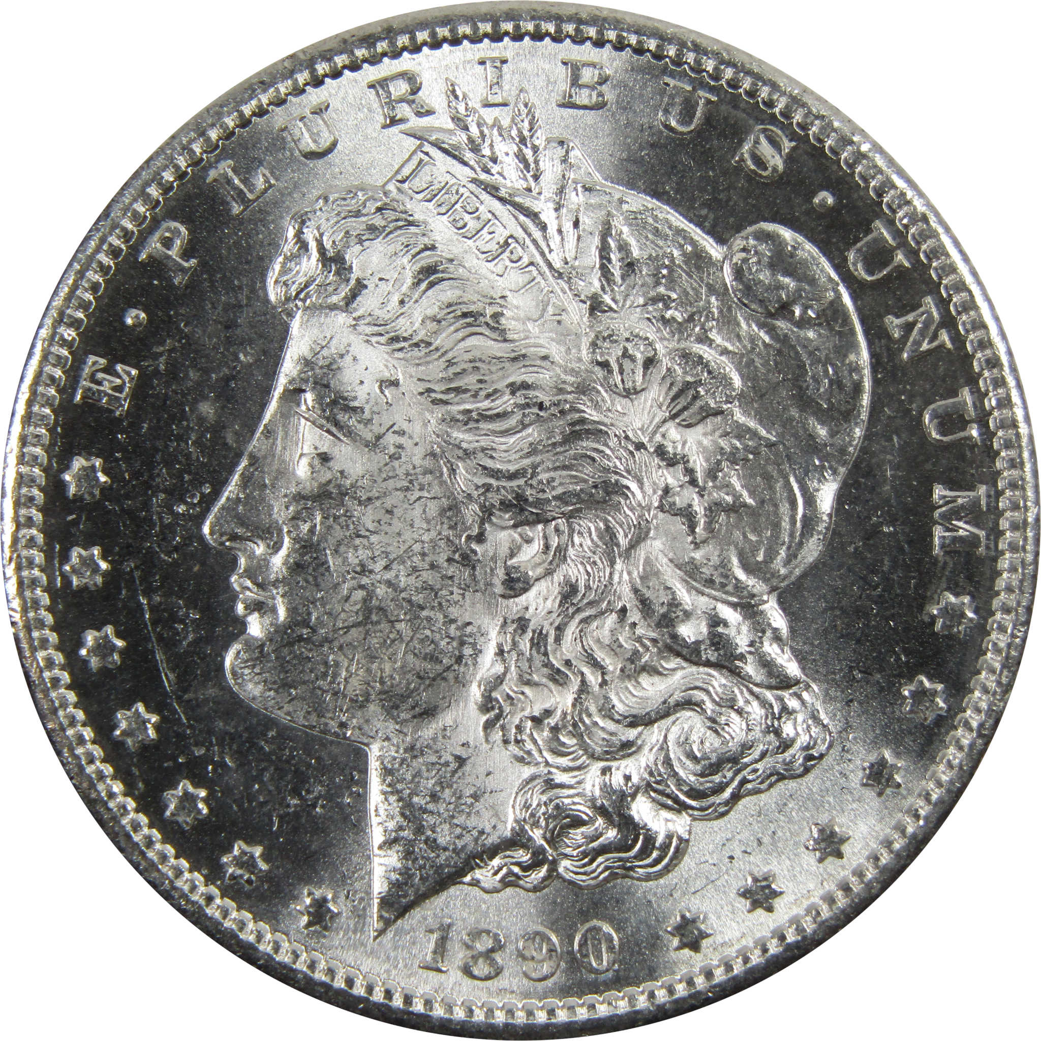 1890 S Morgan Dollar BU Uncirculated 90% Silver $1 Coin SKU:I4919 - Morgan coin - Morgan silver dollar - Morgan silver dollar for sale - Profile Coins &amp; Collectibles
