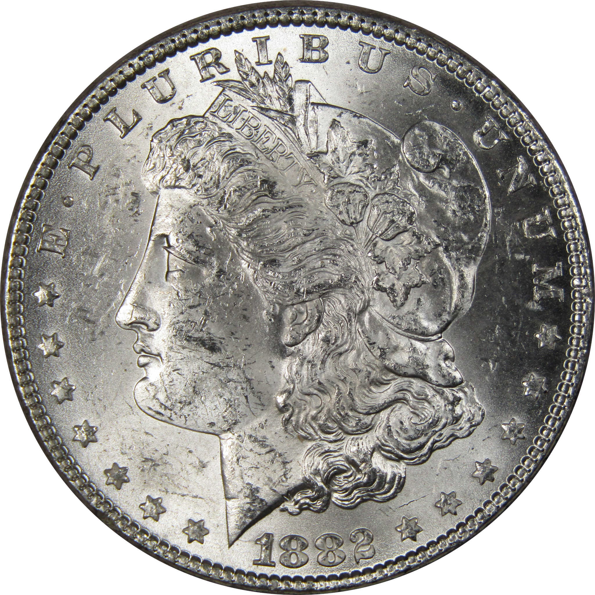 1882 Morgan Dollar BU Uncirculated Mint State 90% Silver SKU:IPC9715 - Morgan coin - Morgan silver dollar - Morgan silver dollar for sale - Profile Coins &amp; Collectibles