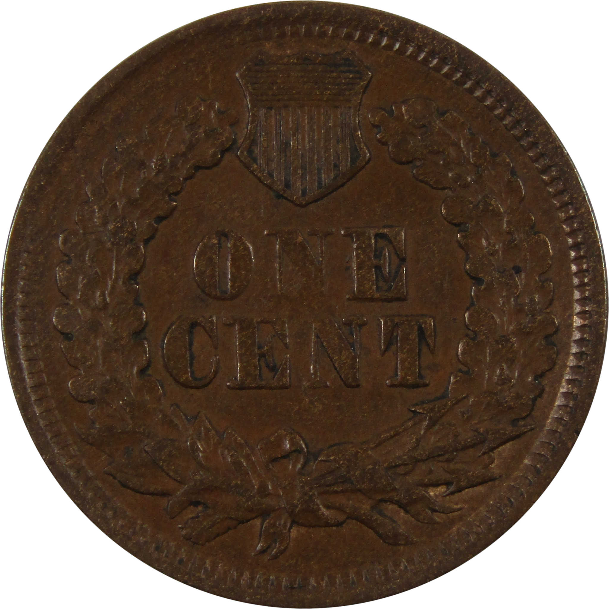 1867 Indian Head Cent VF/XF 1C Penny SKU:CPC2801