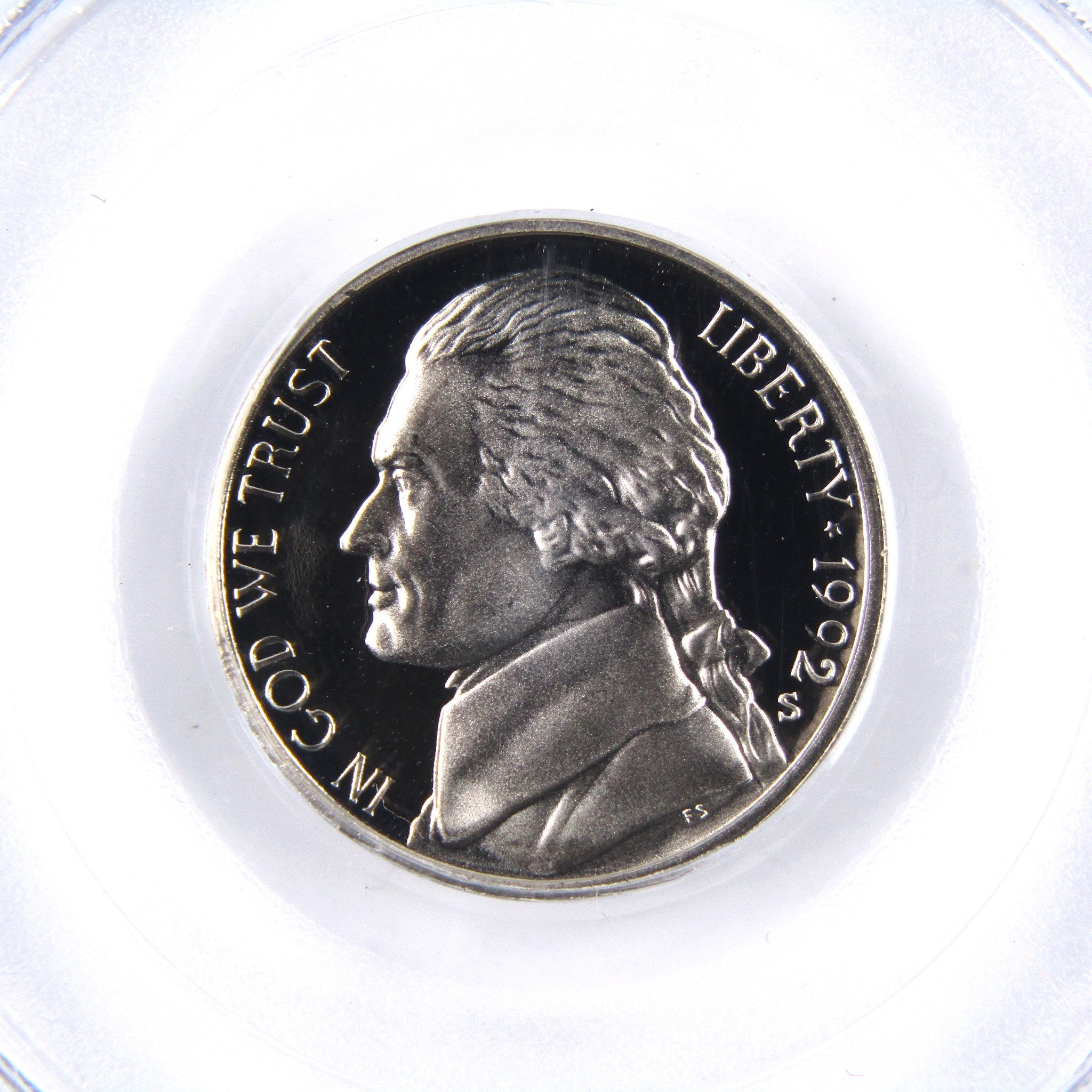 1992 S Jefferson Nickel 5 Cent Piece PR 69 DCAM PCGS Proof SKU:CPC2380