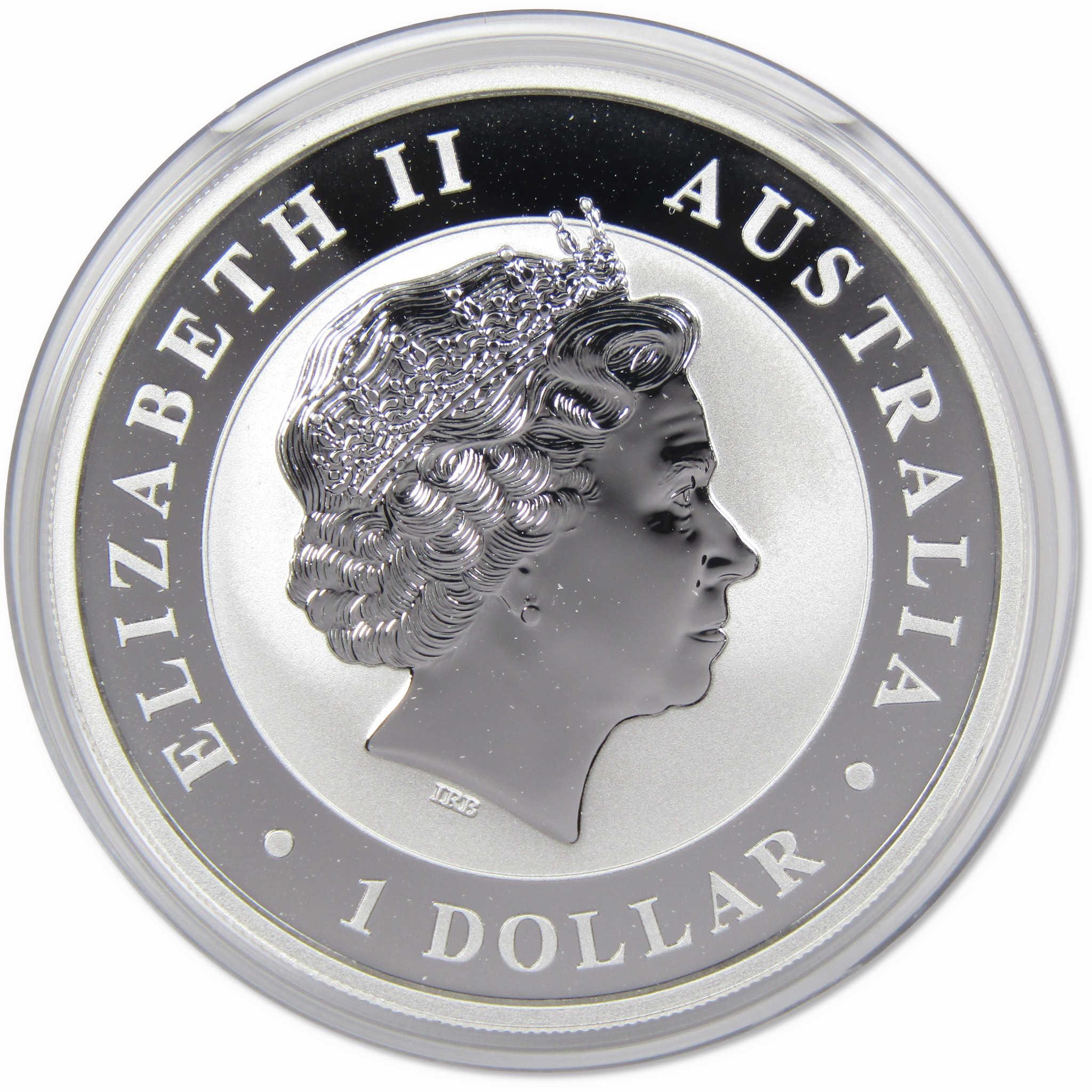 2018 Australian Kookaburra BU Brilliant Uncirculated 1 oz .9999 Silver $1 Coin