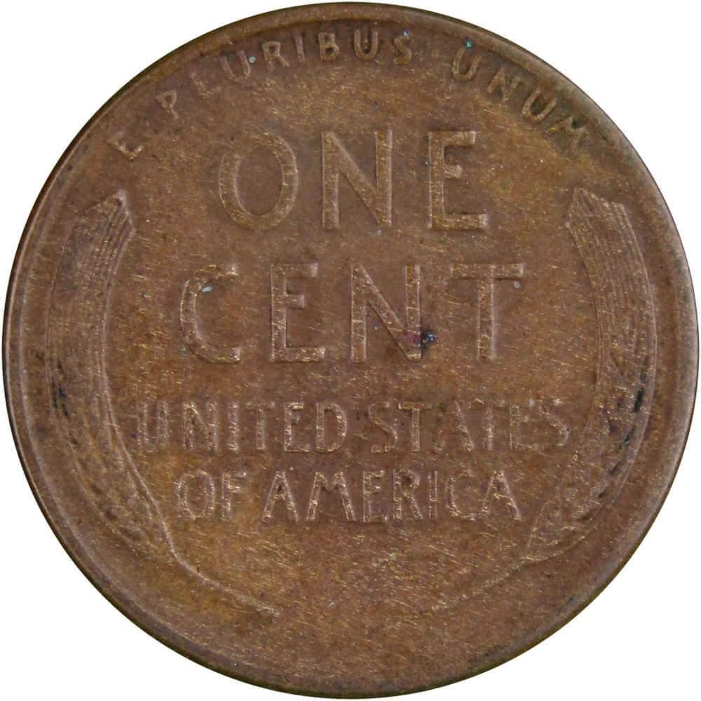 1924 S Lincoln Wheat Cent AG About Good Bronze Penny 1c Coin Collectible