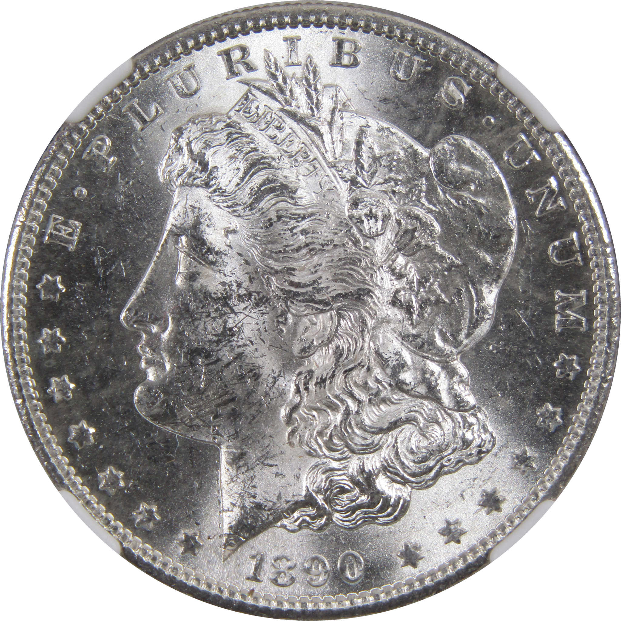 1890 S Morgan Dollar MS 61 NGC 90% Silver Uncirculated SKU:I3130 - Morgan coin - Morgan silver dollar - Morgan silver dollar for sale - Profile Coins &amp; Collectibles