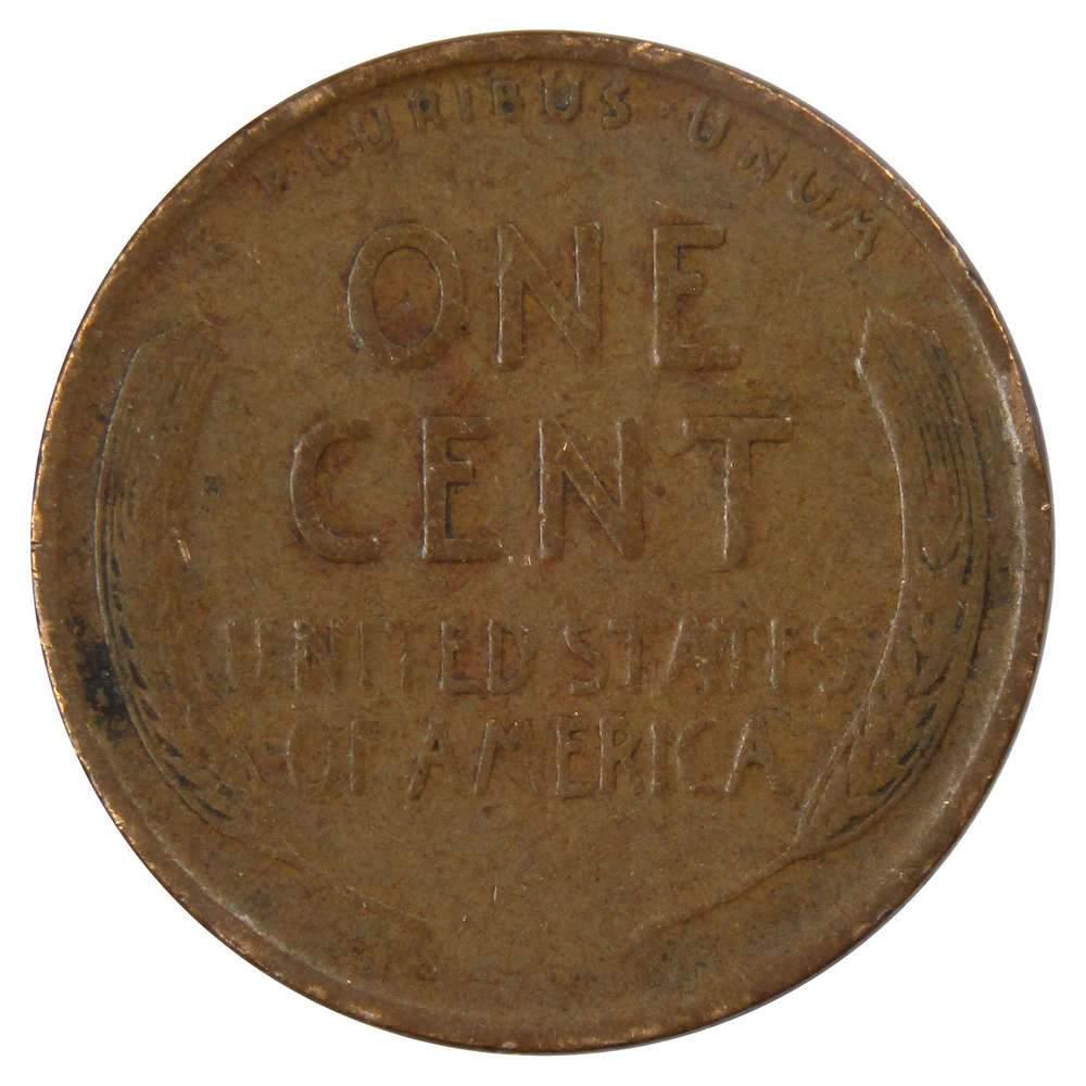 1910 Lincoln Wheat Cent F Fine Bronze Penny 1c Coin Collectible