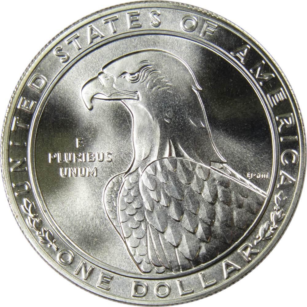 LA Olympiad Discus Thrower Commemorative 1983 P 90% Silver Dollar BU $1 Coin