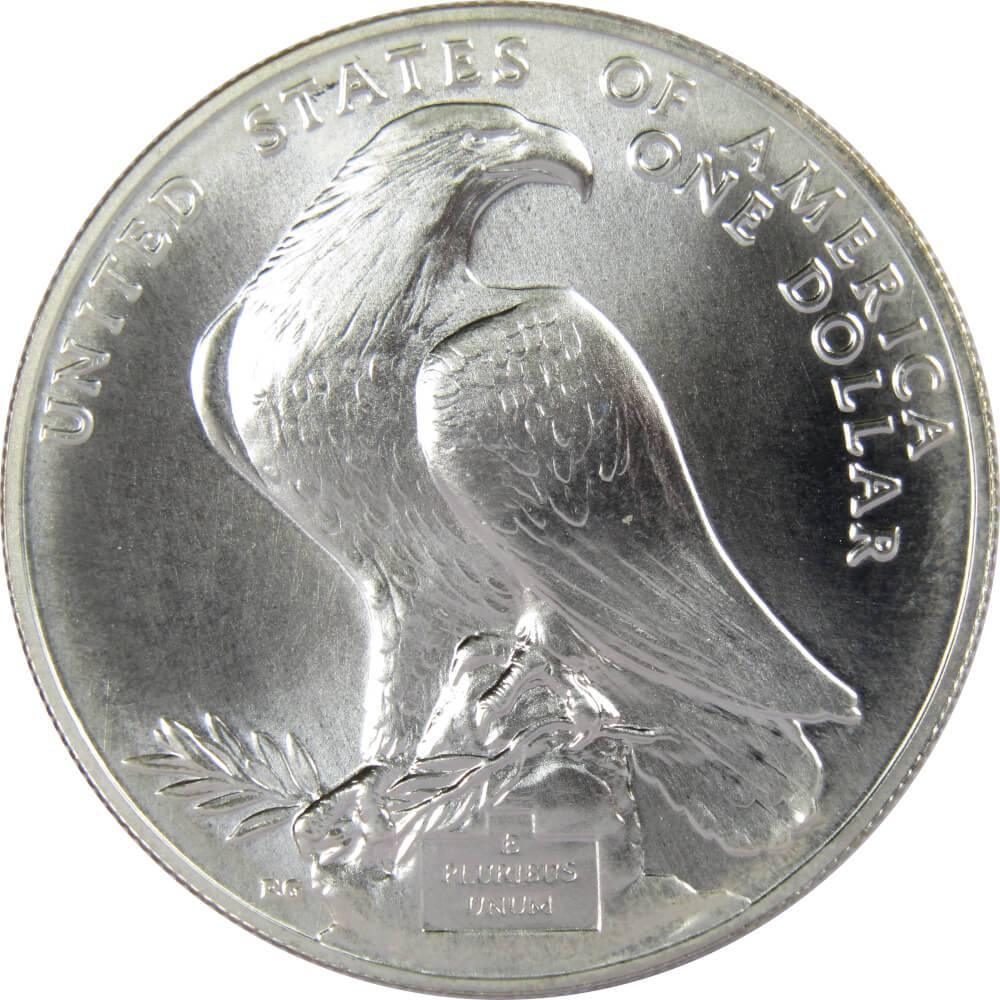 LA Olympiad Coliseum Commemorative 1984 S 90% Silver Dollar Uncirculated $1 Coin