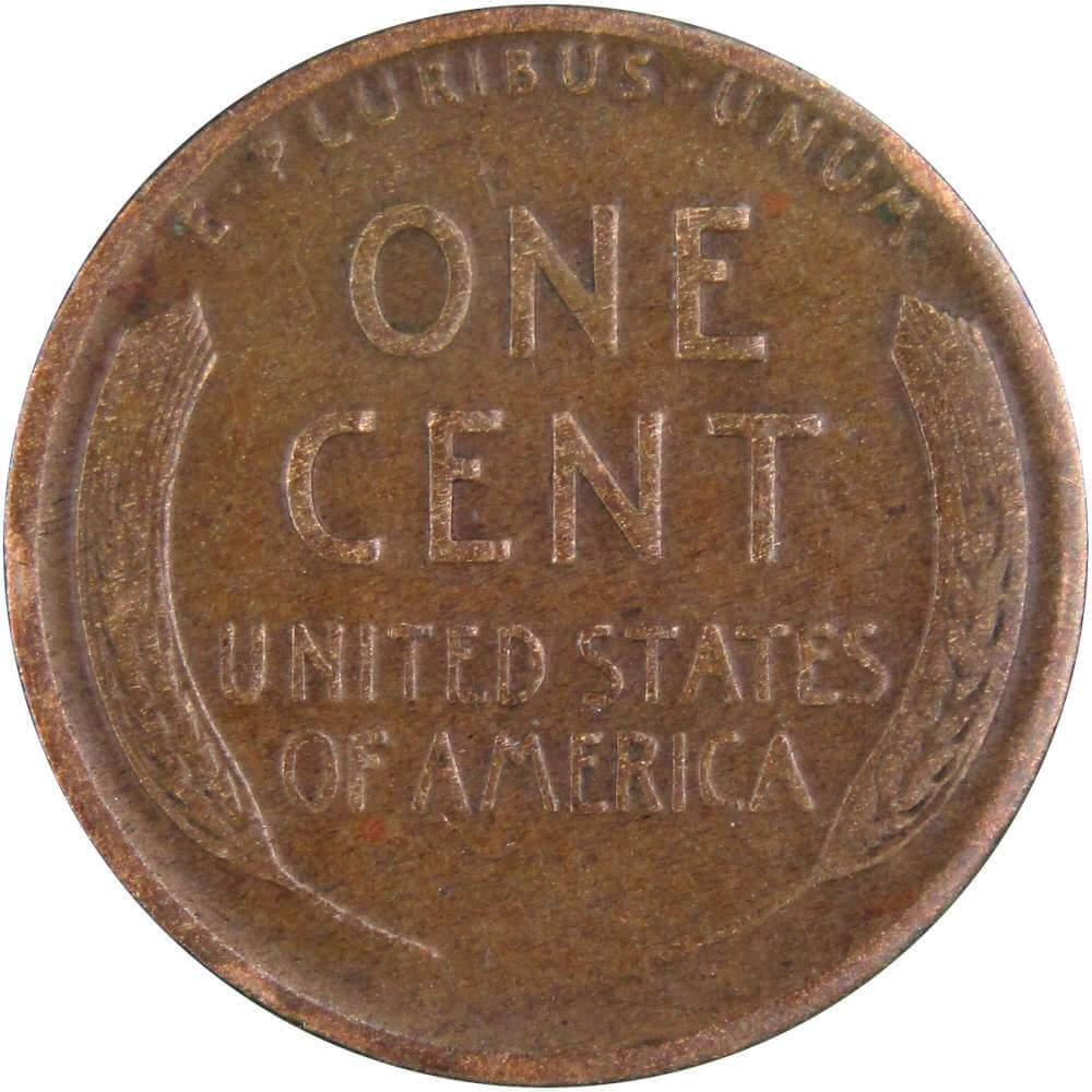 1925 S Lincoln Wheat Cent F Fine Bronze Penny 1c Coin Collectible