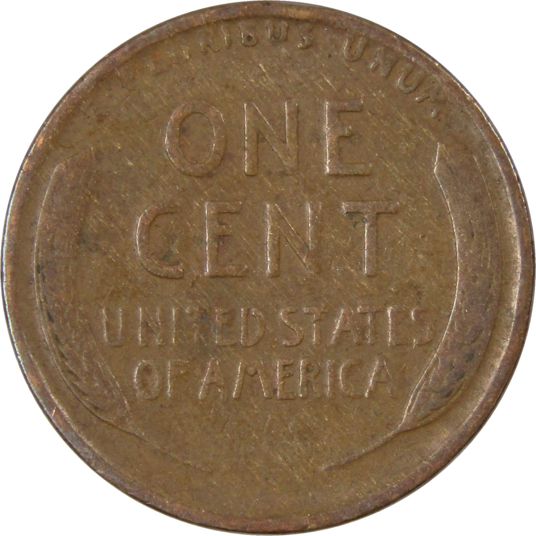 1926 Lincoln Wheat Cent AG About Good Bronze Penny 1c Coin Collectible