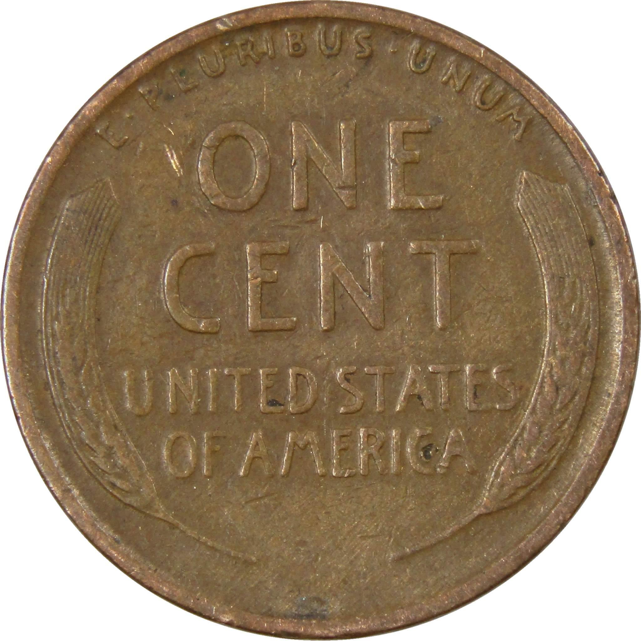 1928 Lincoln Wheat Cent AG About Good Bronze Penny 1c Coin Collectible