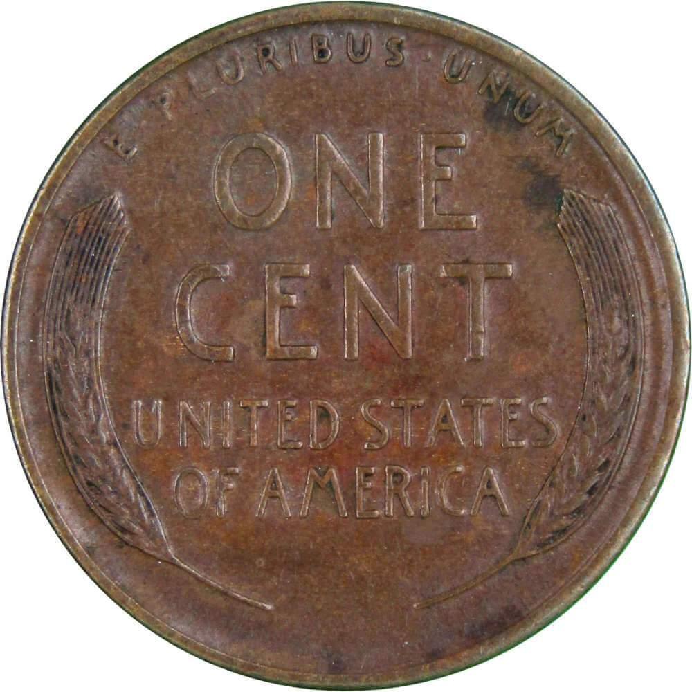 1928 D Lincoln Wheat Cent AU About Uncirculated Bronze Penny 1c Coin Collectible
