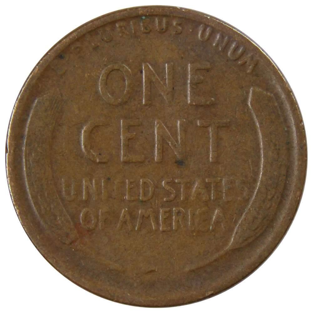 1928 S Lincoln Wheat Cent VG Very Good Bronze Penny 1c Coin Collectible