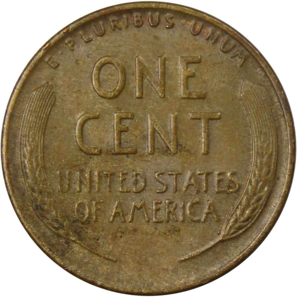 1929 Lincoln Wheat Cent AU About Uncirculated Bronze Penny 1c Coin Collectible