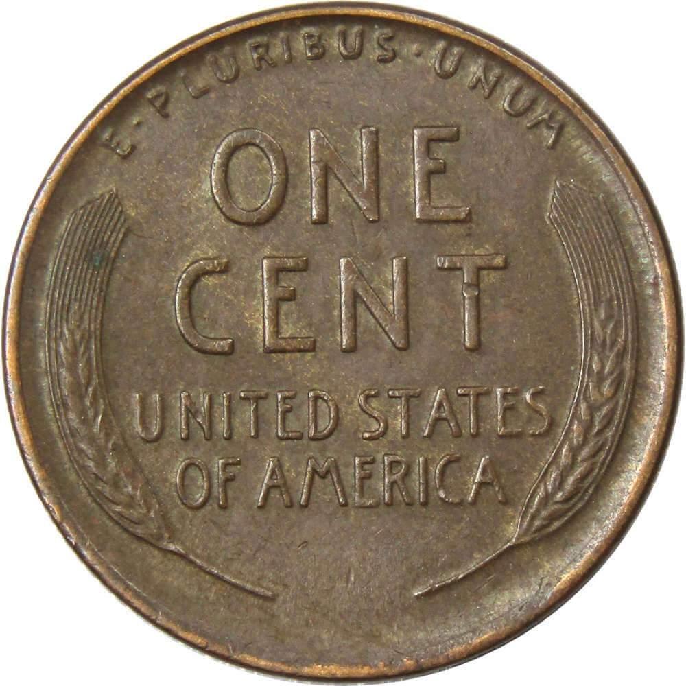 1929 D Lincoln Wheat Cent AU About Uncirculated Bronze Penny 1c Coin Collectible