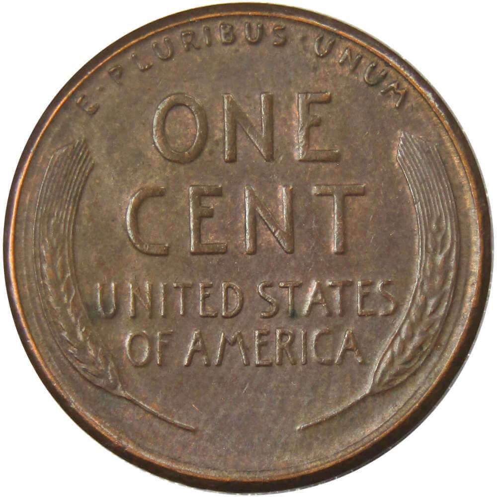 1929 S Lincoln Wheat Cent AU About Uncirculated Bronze Penny 1c Coin Collectible