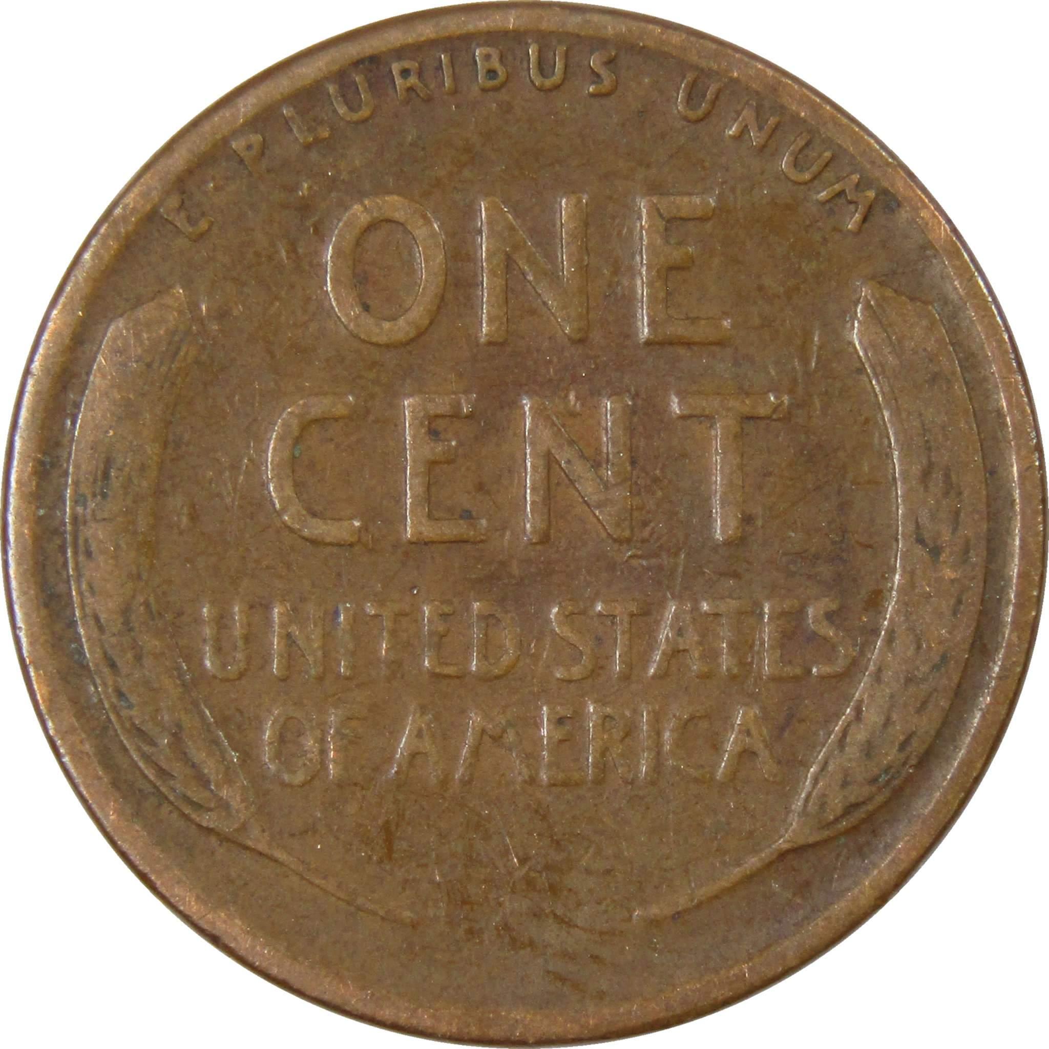 1929 S Lincoln Wheat Cent AG About Good Bronze Penny 1c Coin Collectible