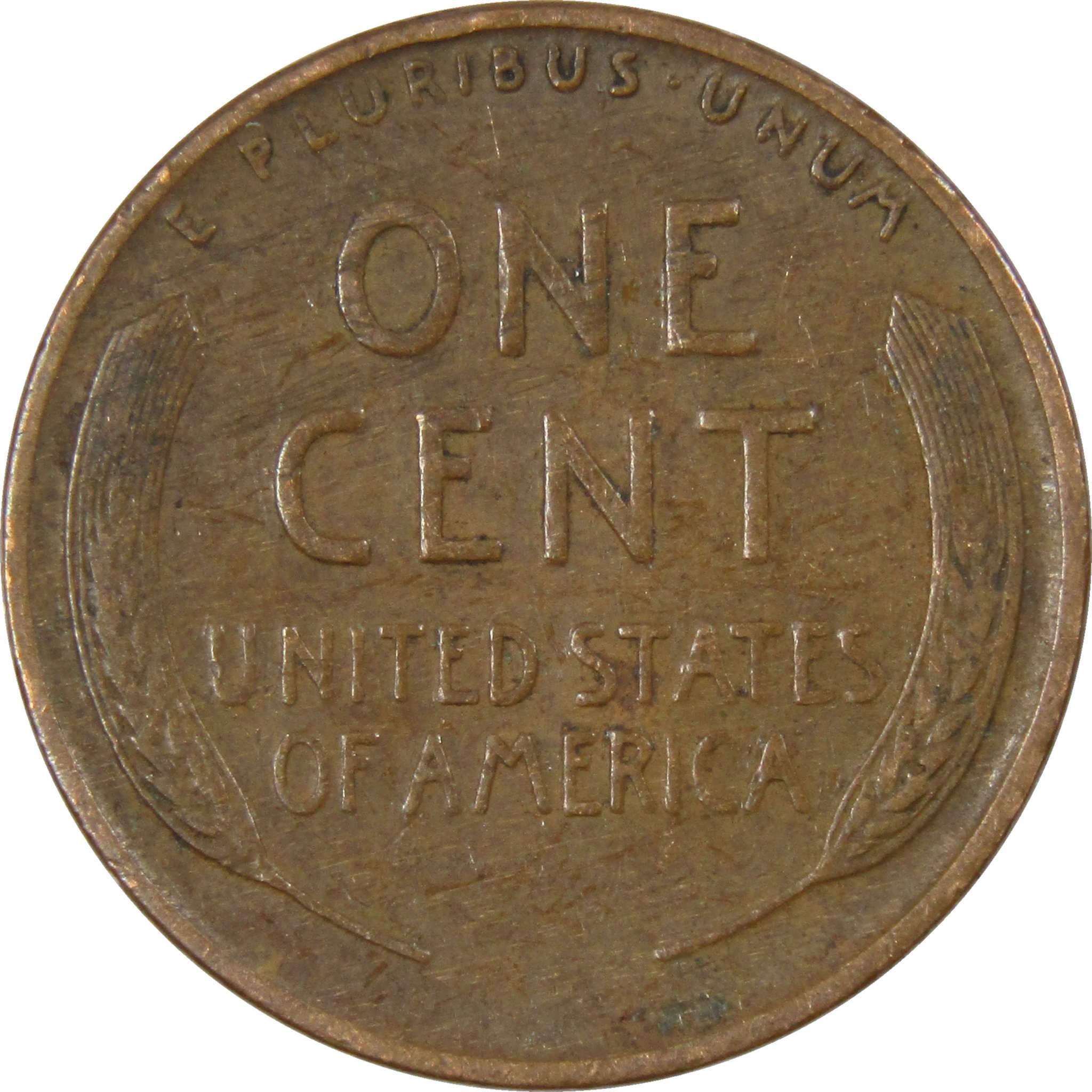 1930 Lincoln Wheat Cent AG About Good Bronze Penny 1c Coin Collectible