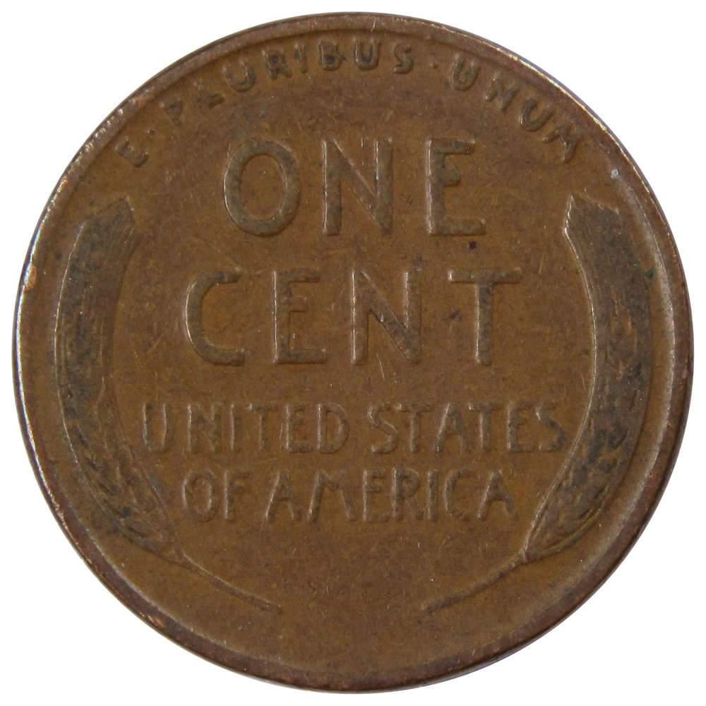 1933 Lincoln Wheat Cent F Fine Bronze Penny 1c Coin Collectible