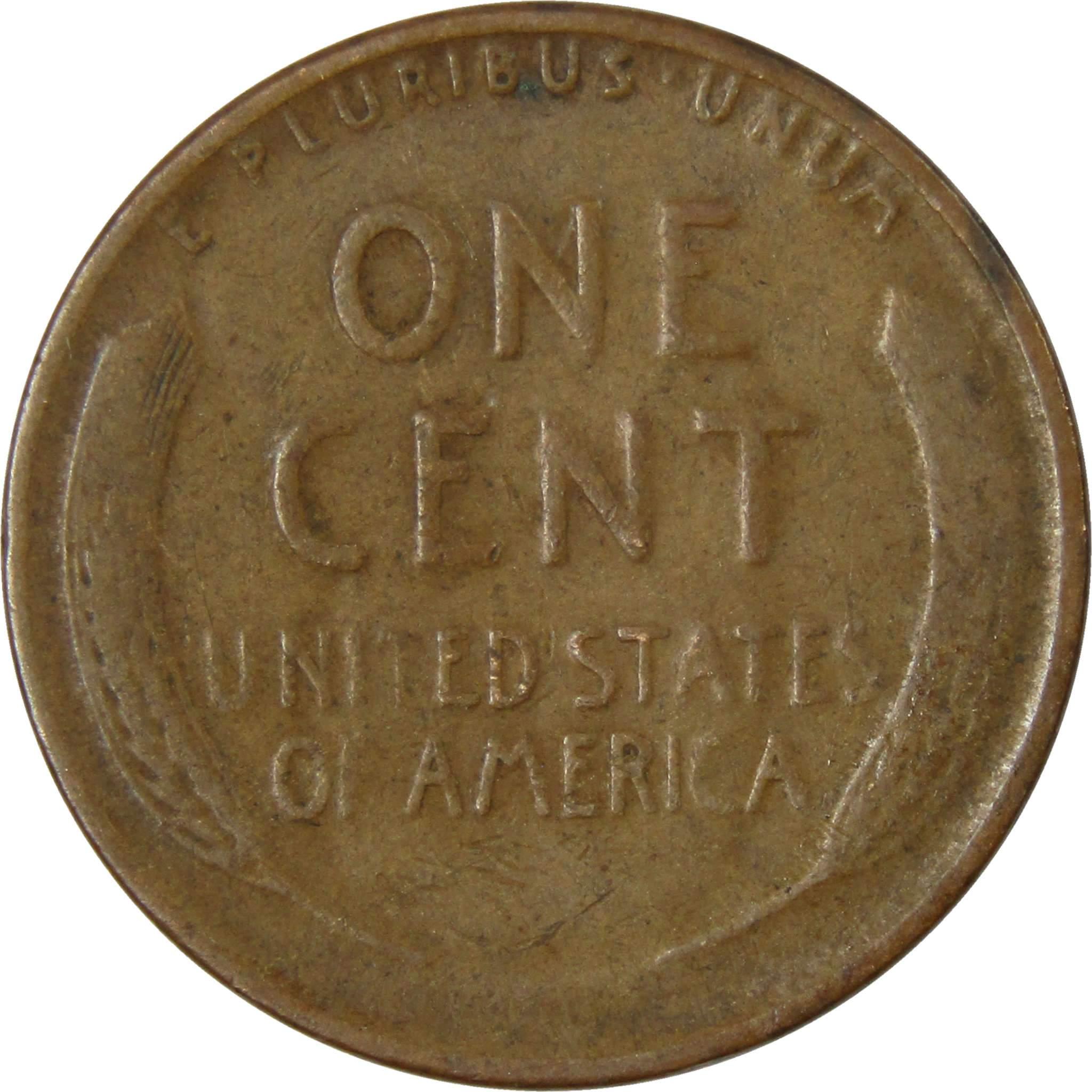 1933 Lincoln Wheat Cent AG About Good Bronze Penny 1c Coin Collectible