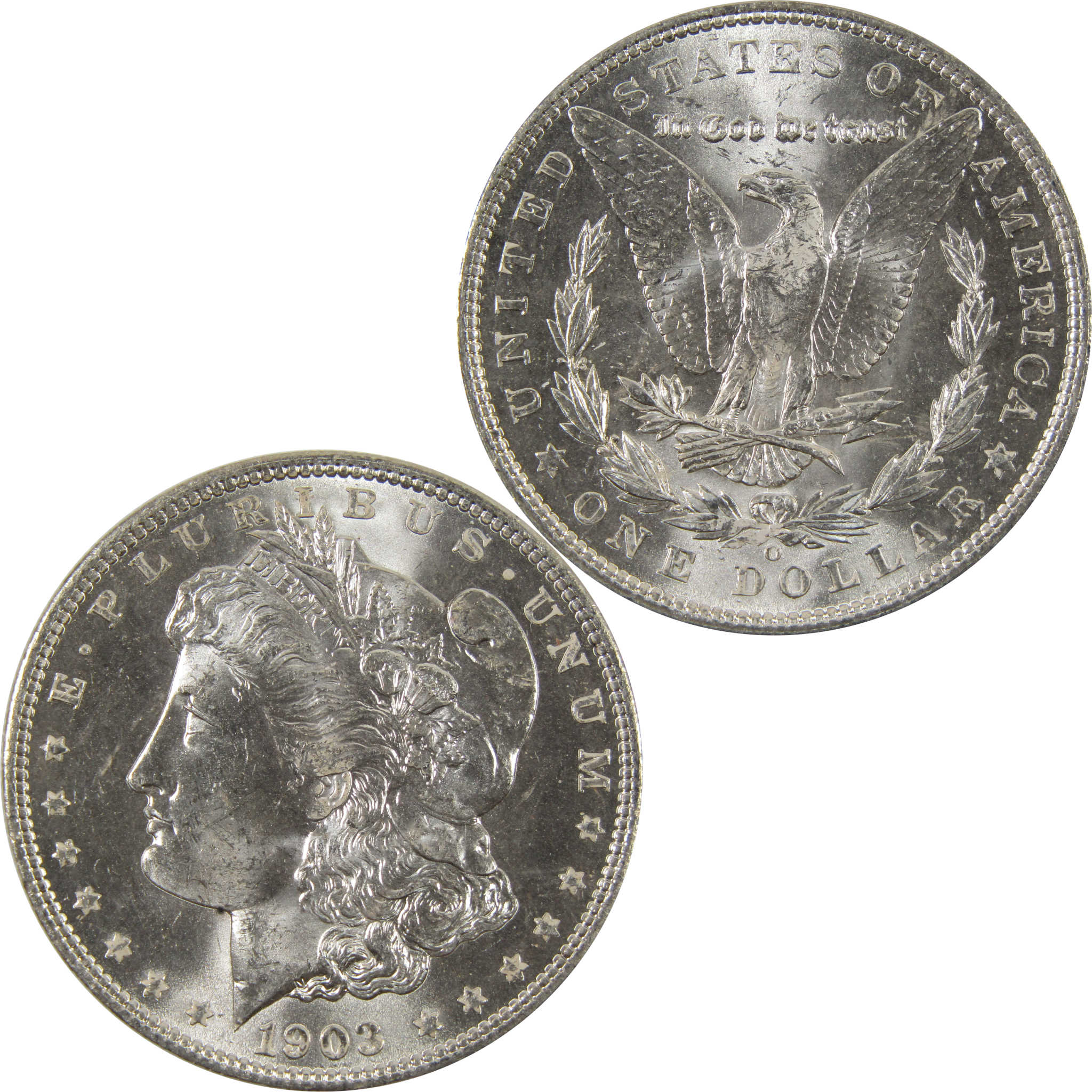 1903 O Morgan Dollar BU Choice Uncirculated 90% Silver $1 SKU:I7512 - Morgan coin - Morgan silver dollar - Morgan silver dollar for sale - Profile Coins &amp; Collectibles