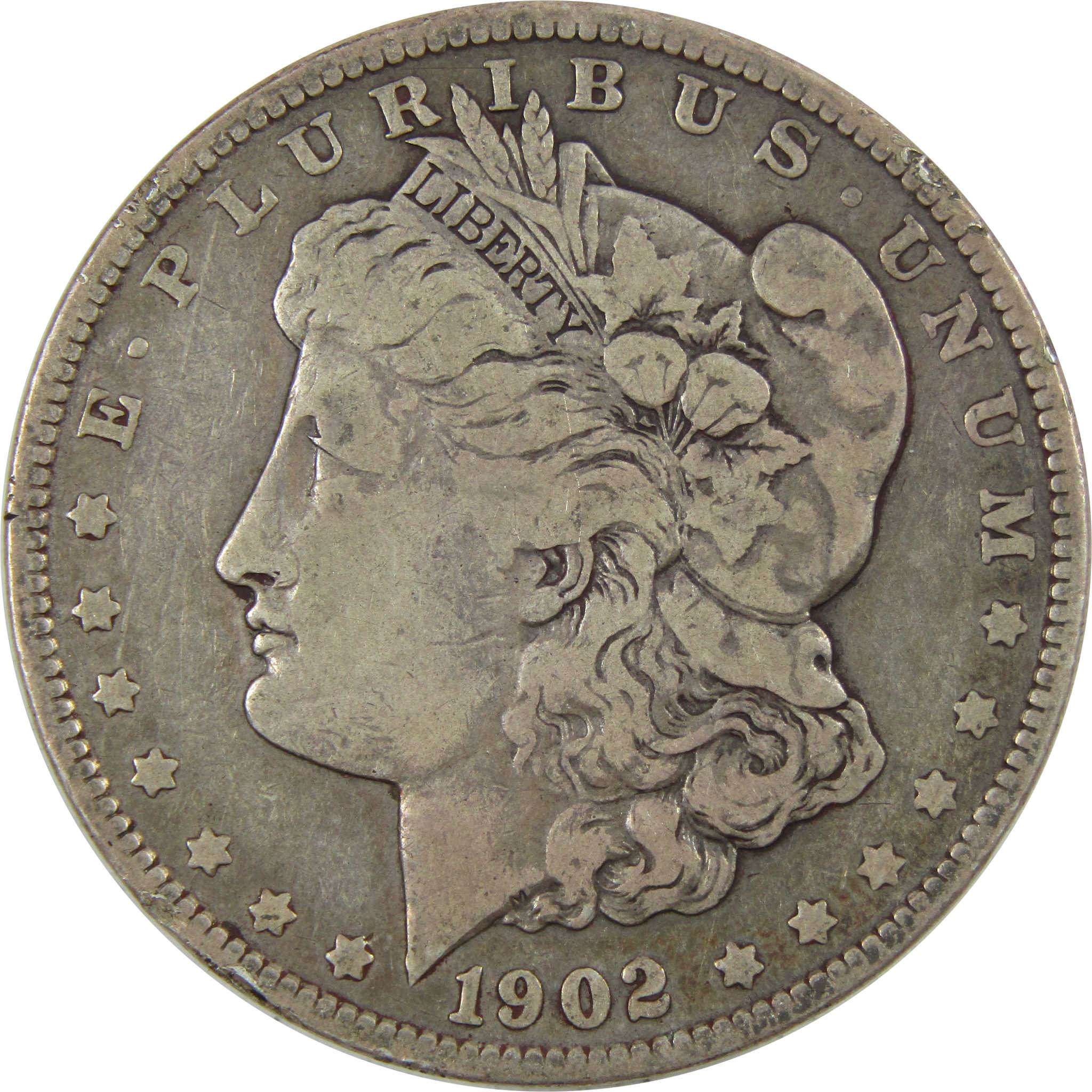 1902 Morgan Dollar F Fine 90% Silver $1 Coin SKU:I4750 - Morgan coin - Morgan silver dollar - Morgan silver dollar for sale - Profile Coins &amp; Collectibles