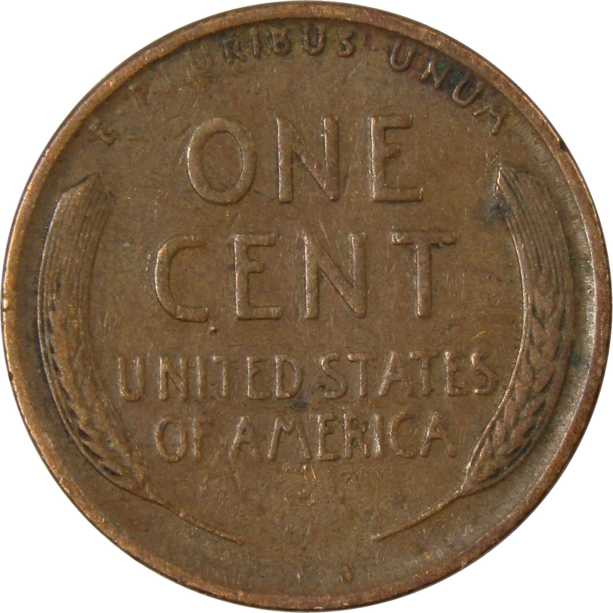 1935 Lincoln Wheat Cent AG About Good Bronze Penny 1c Coin Collectible