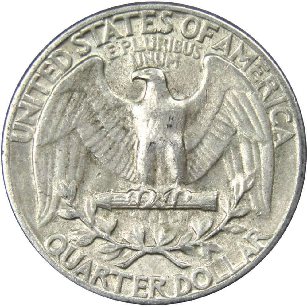 1944 Washington Quarter AU About Uncirculated 90% Silver 25c US Coin Collectible