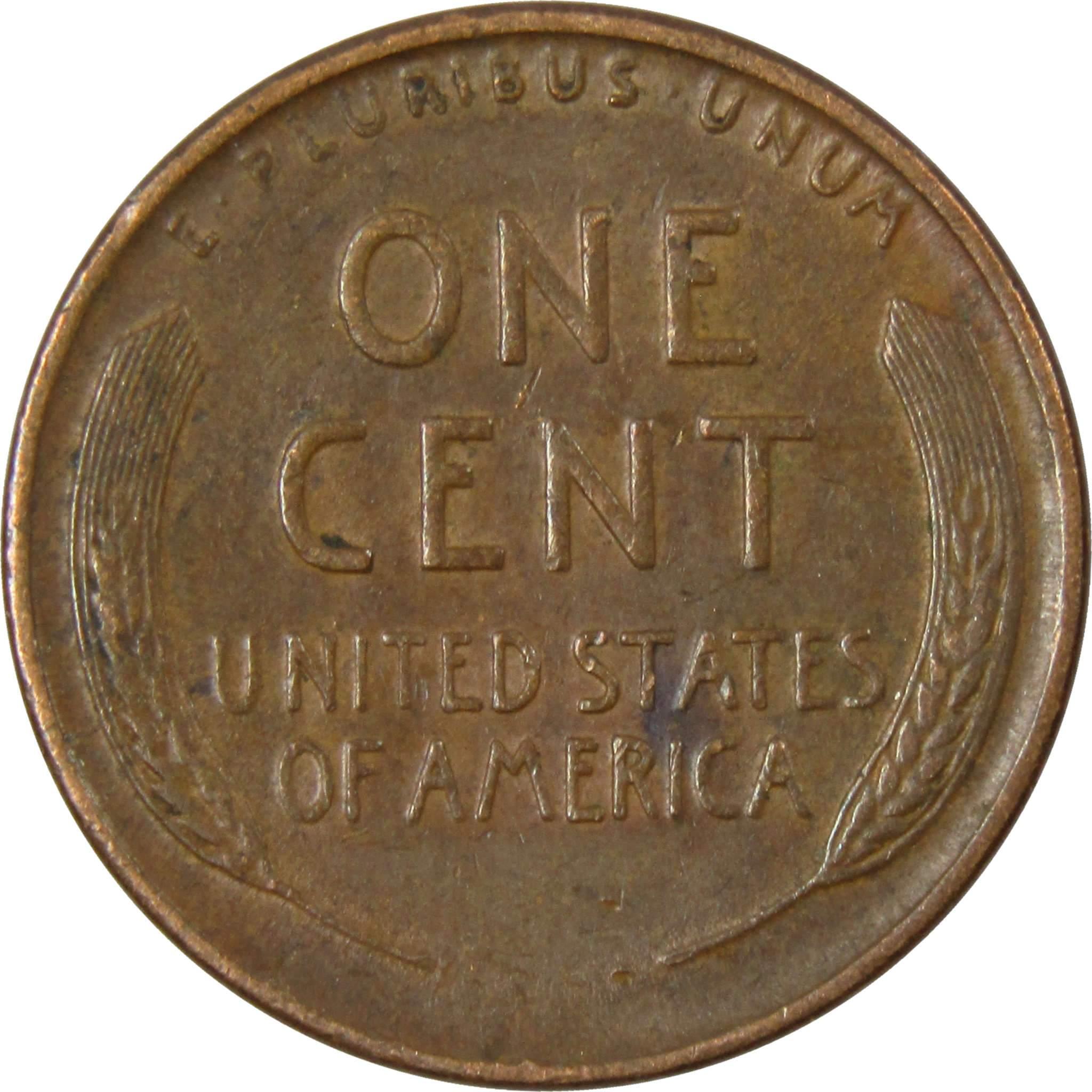 1936 Lincoln Wheat Cent AG About Good Bronze Penny 1c Coin Collectible