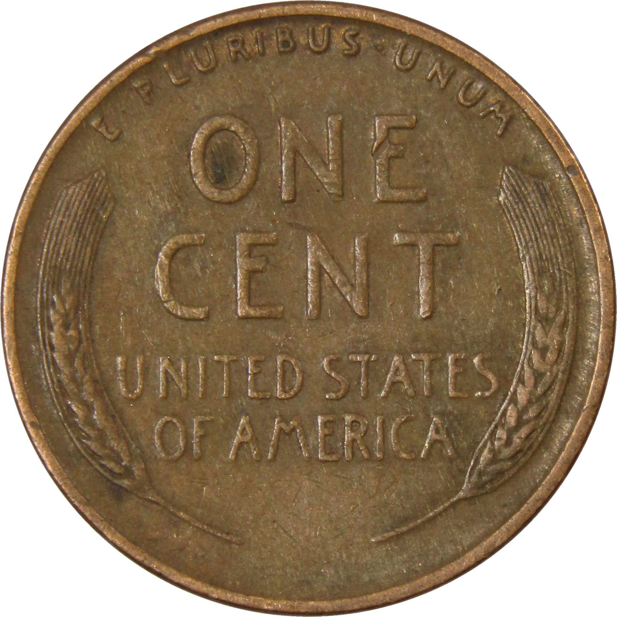 1940 Lincoln Wheat Cent AG About Good Bronze Penny 1c Coin Collectible