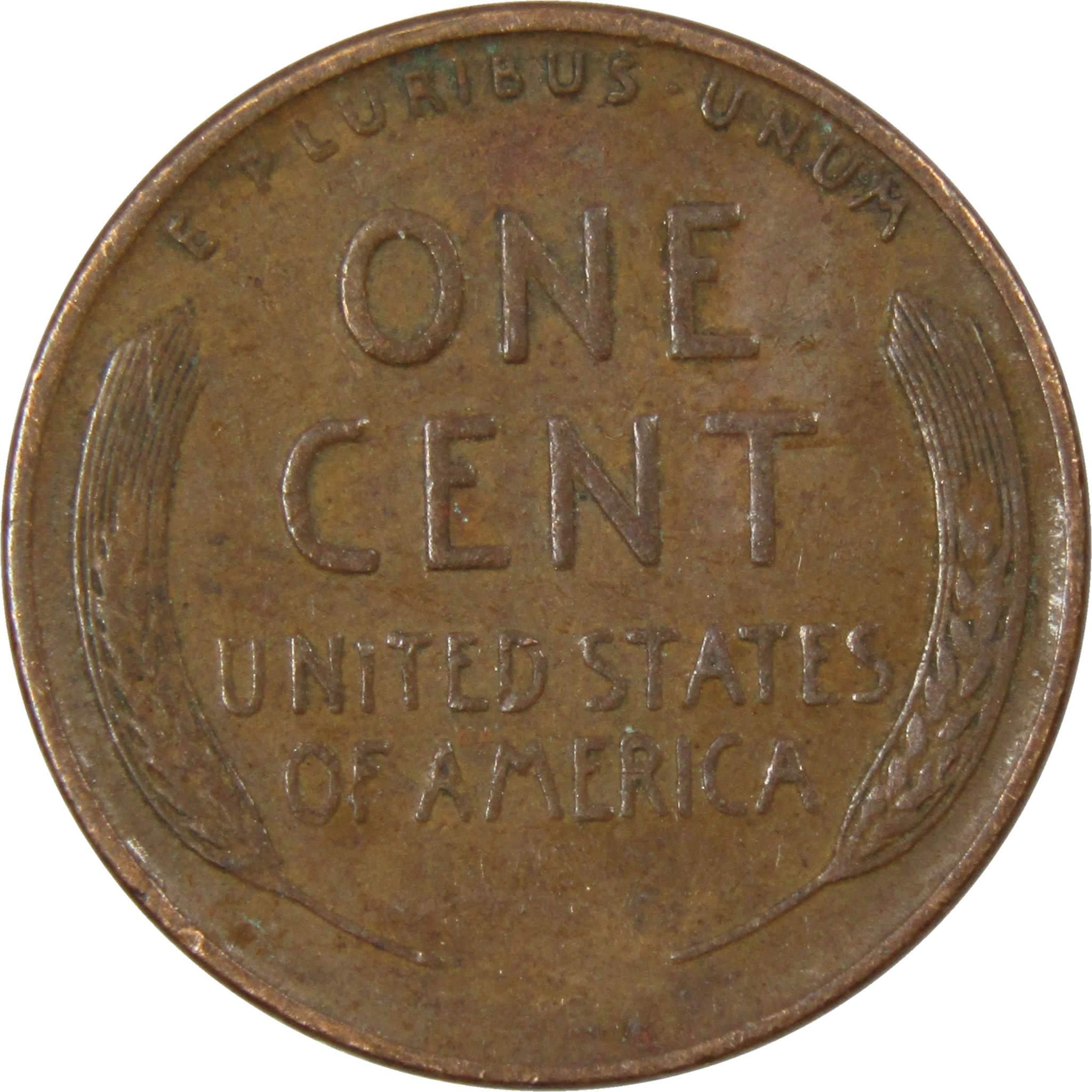 1941 Lincoln Wheat Cent AG About Good Bronze Penny 1c Coin Collectible