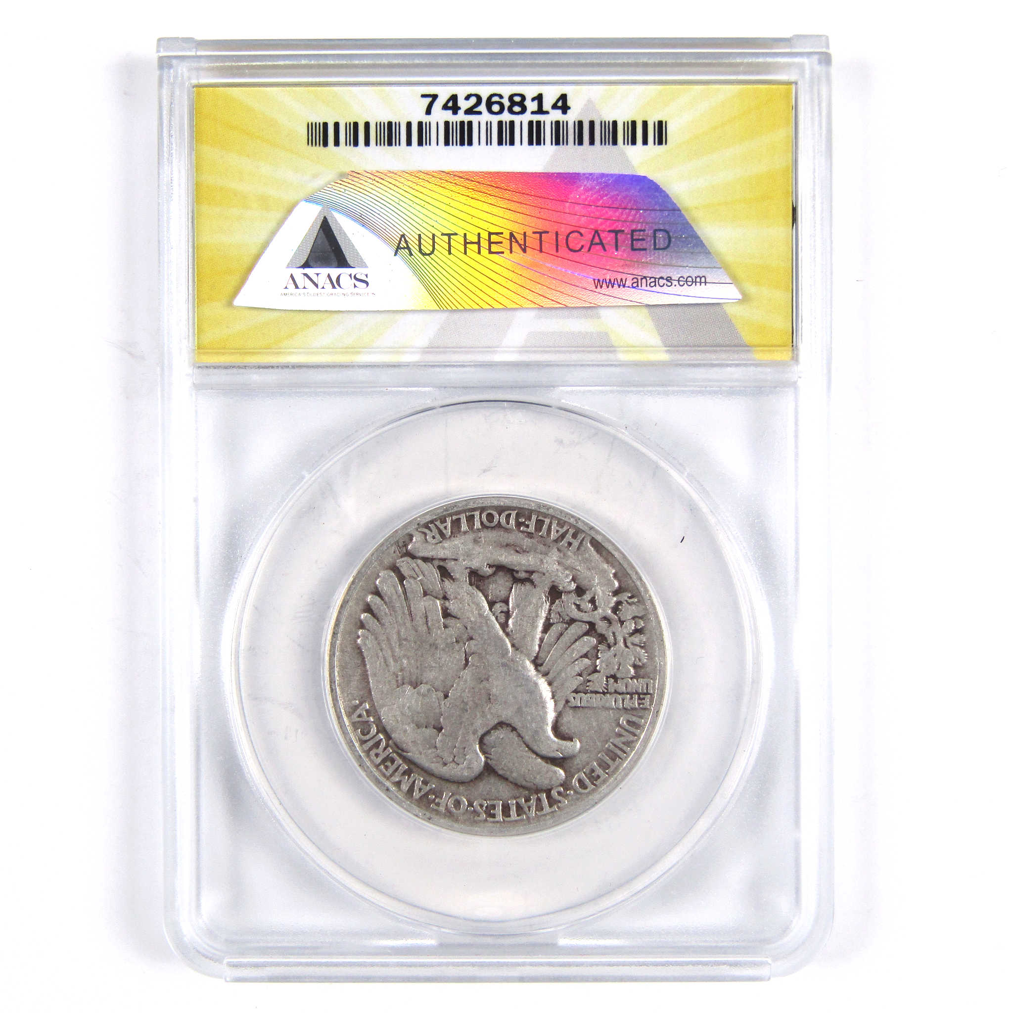 1946 DDR-001 FS-801 Liberty Walking Half Dollar VG 10 ANACS SKU:I2844